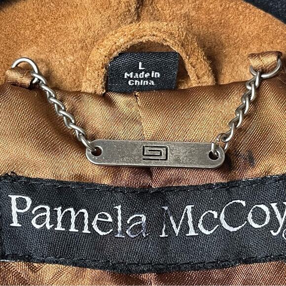 Pamela McCoy Western Fringed Suede Jacket, Copper, Cowboy Carter, Festival, L - Picture 9 of 12